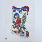 Wilderness Santa Stocking Canvas - KC Needlepoint
