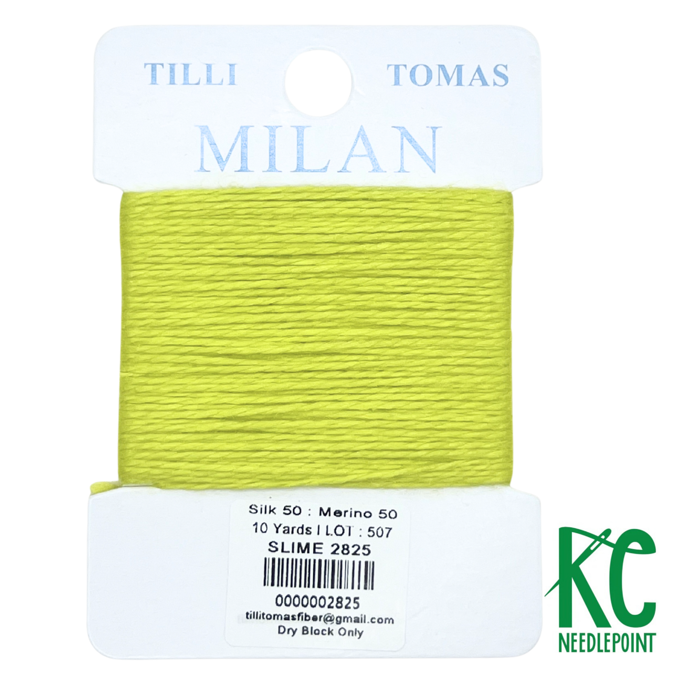Milan Card 2825 Slime - KC Needlepoint