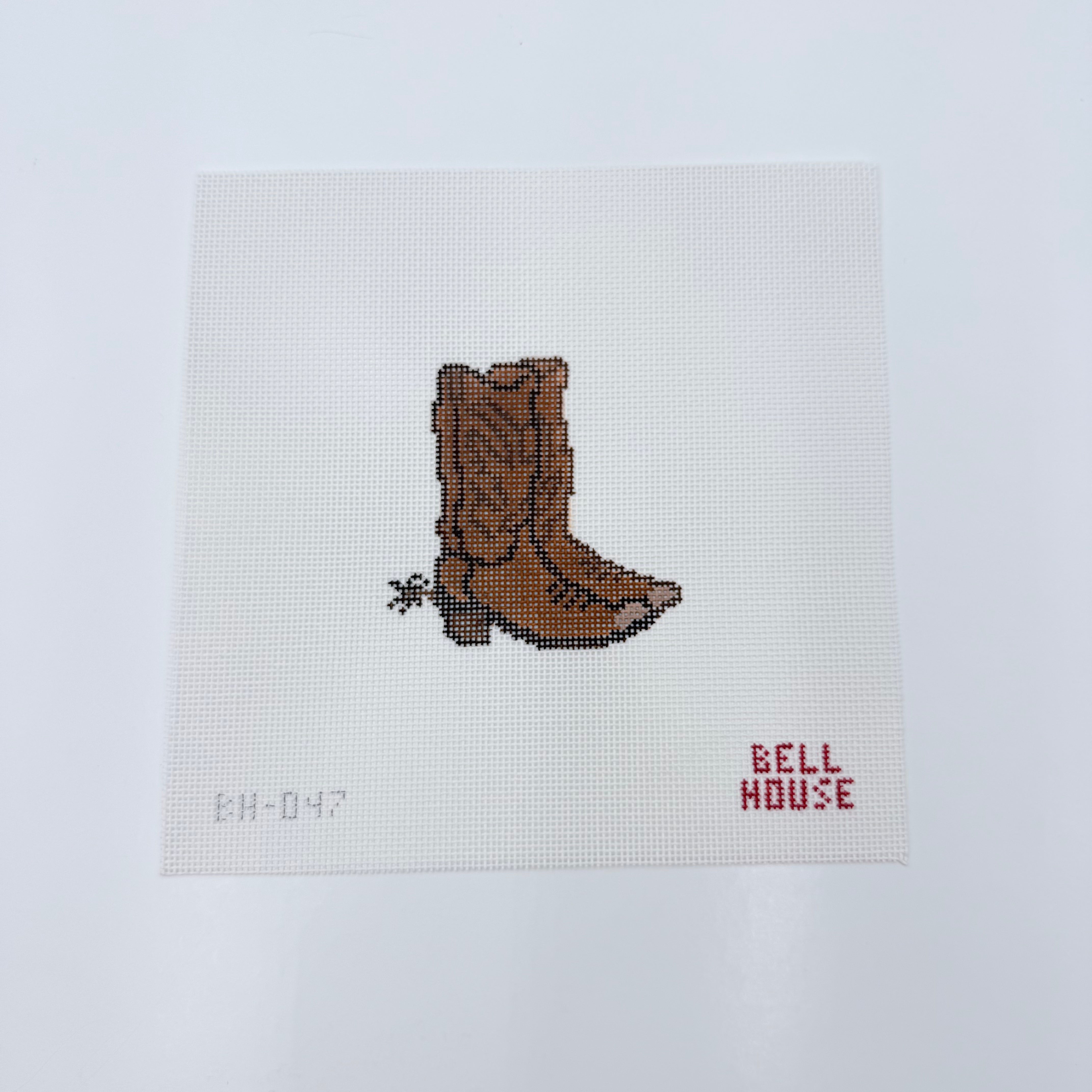 Cowboy Boots Canvas - KC Needlepoint