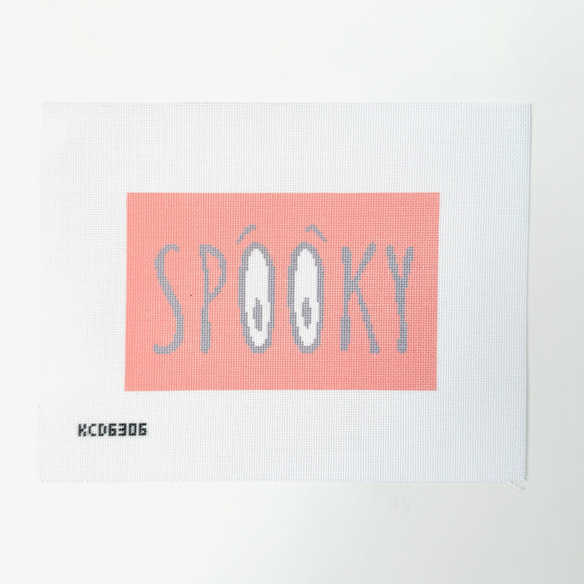 Spooky Acrylic Purse Insert Needlepoint Canvas - KC Needlepoint