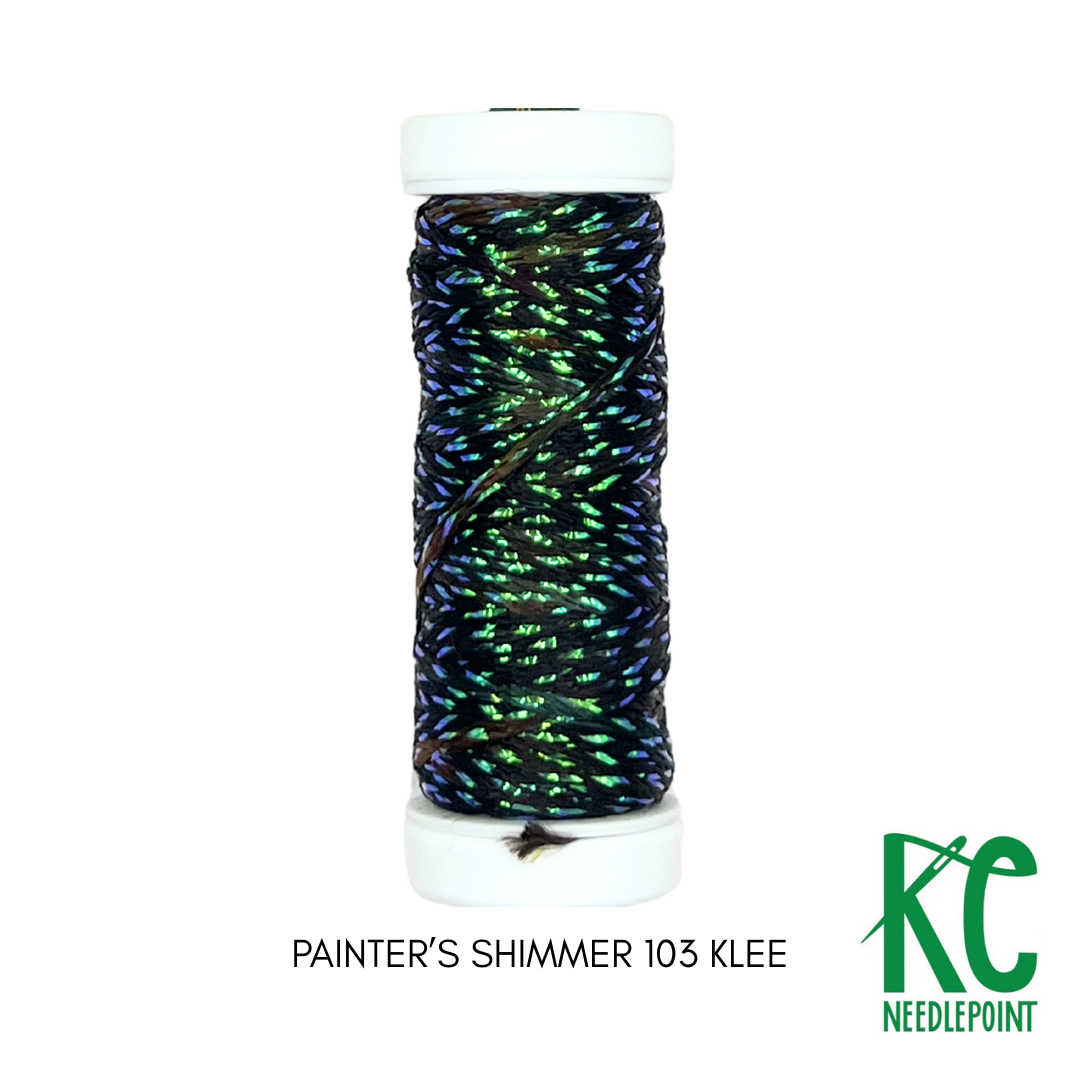 Painter's Shimmer 103 Klee - KC Needlepoint