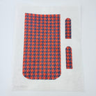 Marianne Houndstooth Clutch Canvas - KC Needlepoint