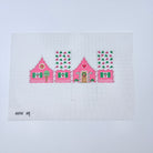 Gum Drops and Peppermint Gingerbread House Canvas - KC Needlepoint