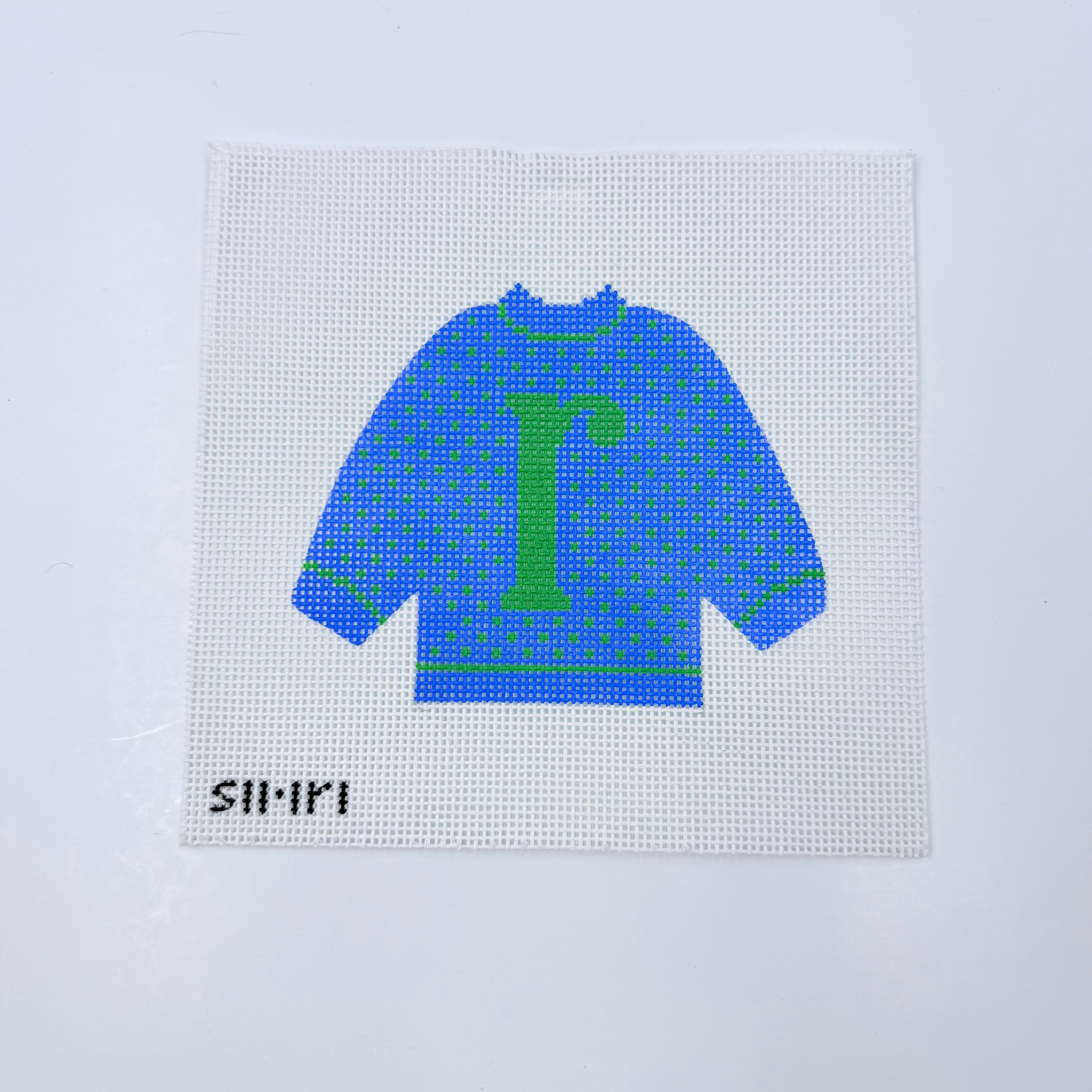 Letter Pullover- R - KC Needlepoint