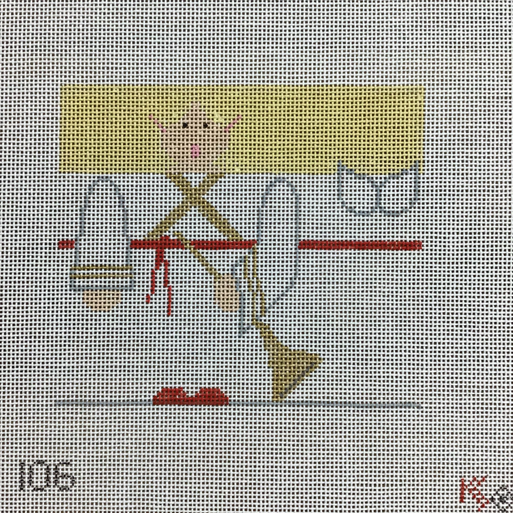 Angel Roll-Up Canvas - KC Needlepoint