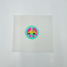 Taxi Key Fob Insert Canvas - KC Needlepoint