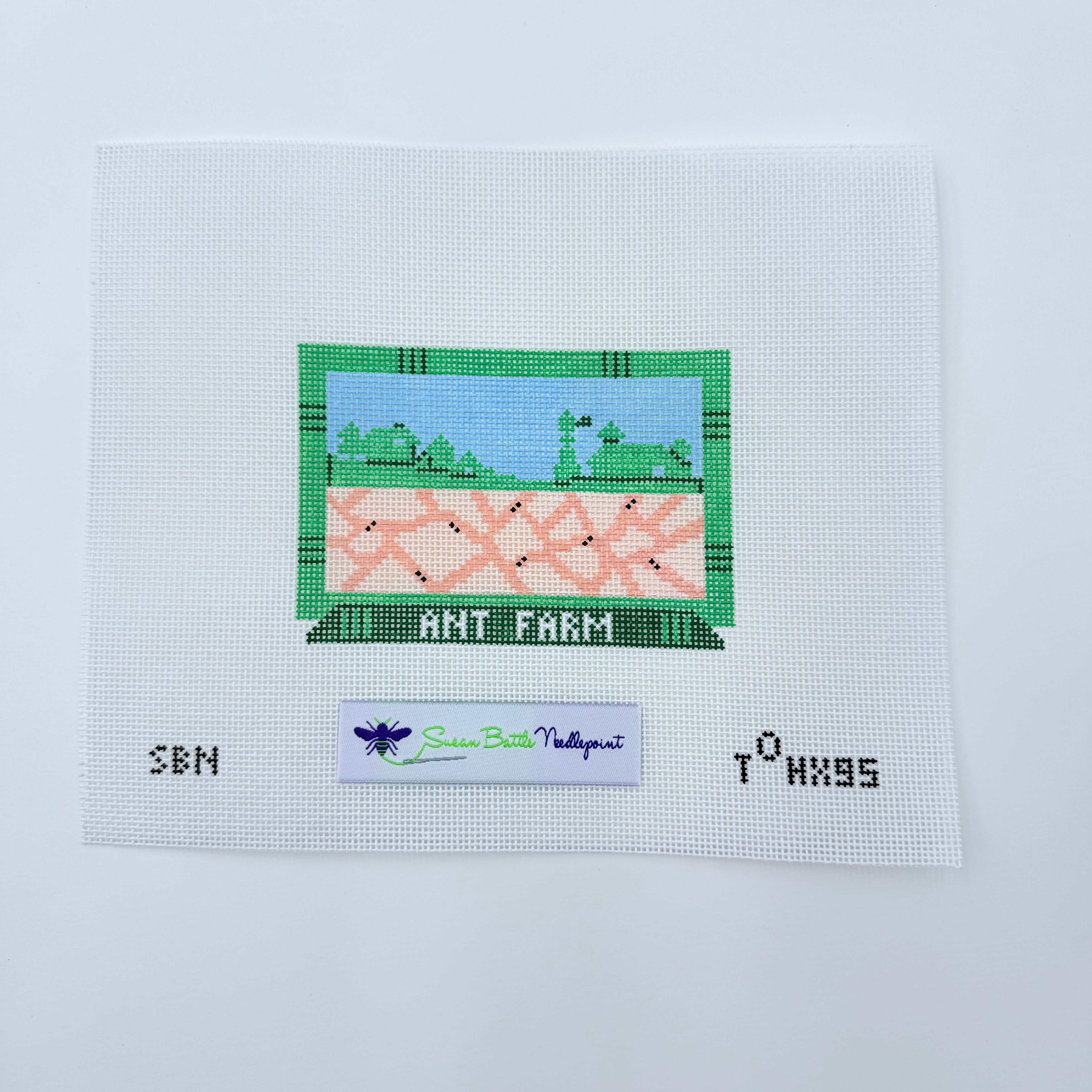 Ant Farm Canvas - KC Needlepoint