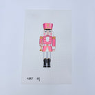 Pink Trumpeter Nutcracker Canvas - KC Needlepoint