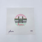 Festive Round Canvas - KC Needlepoint