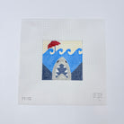 Jaws Movie Coaster Canvas - KC Needlepoint