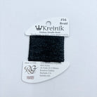 Kreinik Card Size 16 005 Black - KC Needlepoint