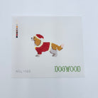 Santa Cavalier King Charles Spaniel Canvas - KC Needlepoint