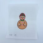 Roly Poly Gingerbread Canvas - KC Needlepoint
