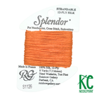 Splendor S1126 Lite Orange Red - KC Needlepoint