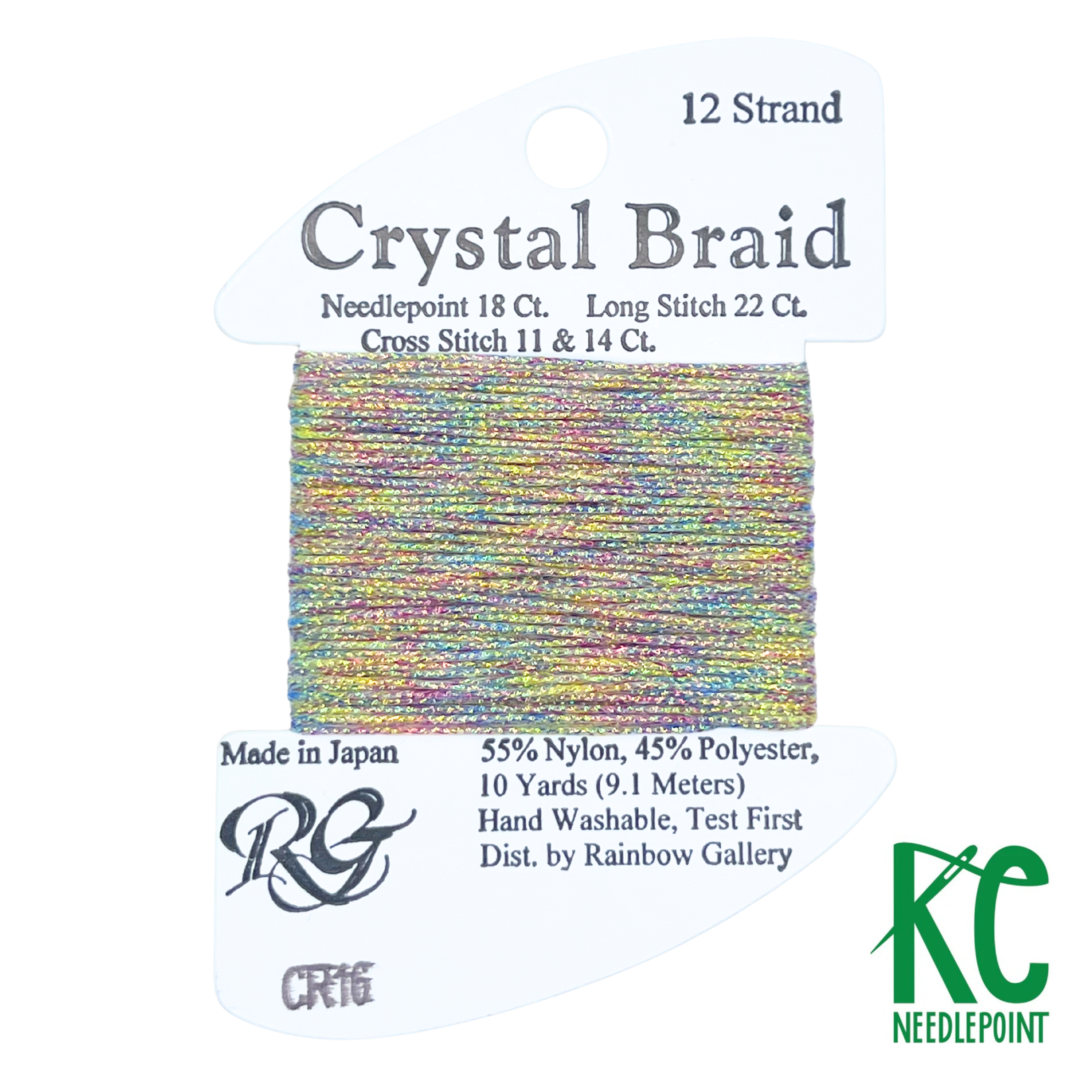 Crystal Braid CR16 Northern Lights - KC Needlepoint