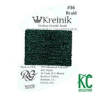 Kreinik Card Size 16 009 Emerald - KC Needlepoint
