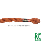 DMC 3 Pearl Cotton 921 Copper - KC Needlepoint