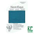 Neon Rays N67 Dark Teal - KC Needlepoint
