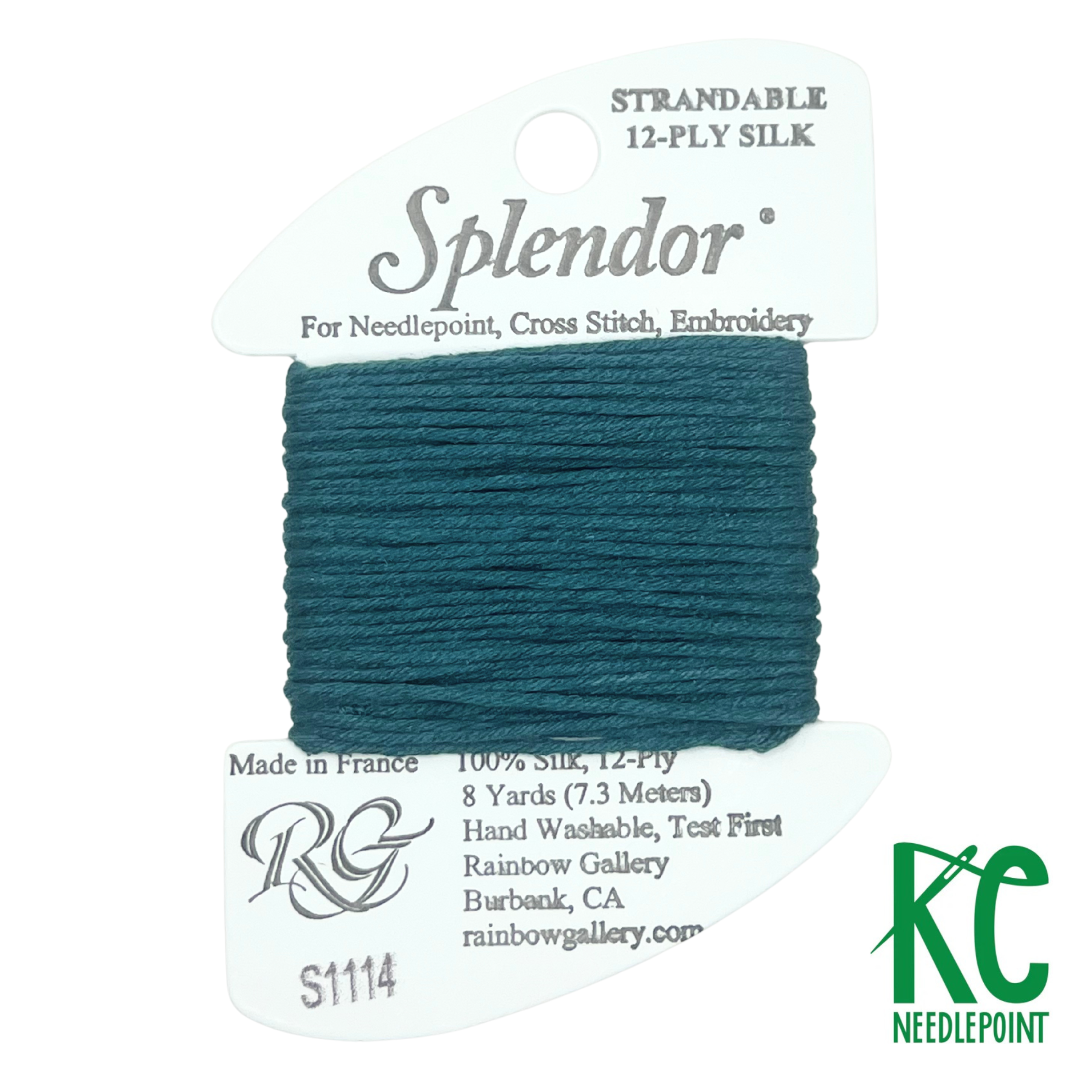 Splendor S1114 Mediterranean Blue - KC Needlepoint