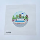 Tiger Plaza Canvas - KC Needlepoint