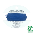 Vineyard Silk Card G2238 Insignia Blue - KC Needlepoint