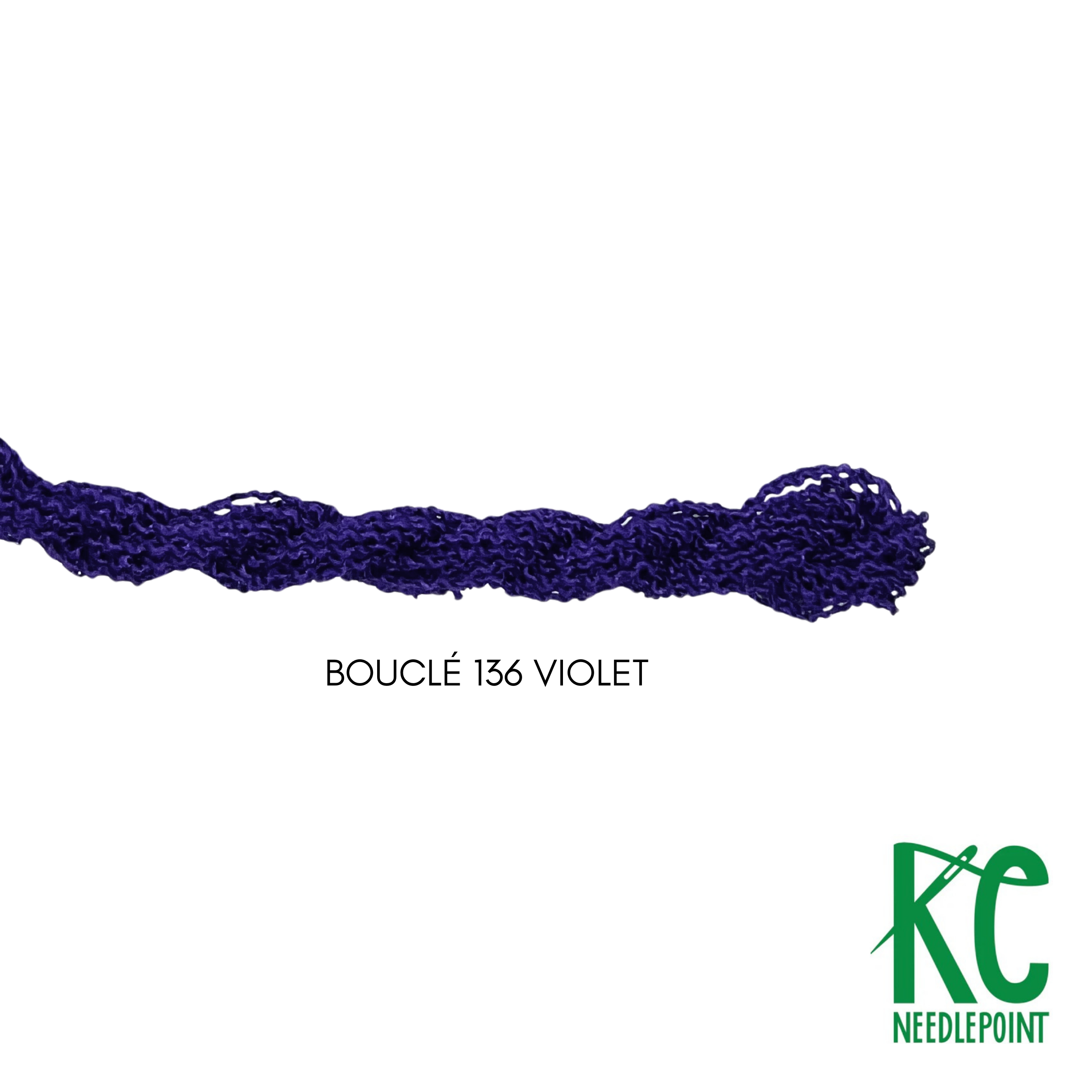 Bouclé 136 Violet - KC Needlepoint