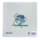 La Dolce Vita - Alpine Elephant Needlepoint Canvas - KC Needlepoint