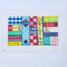 Cookbooks Canvas - KC Needlepoint
