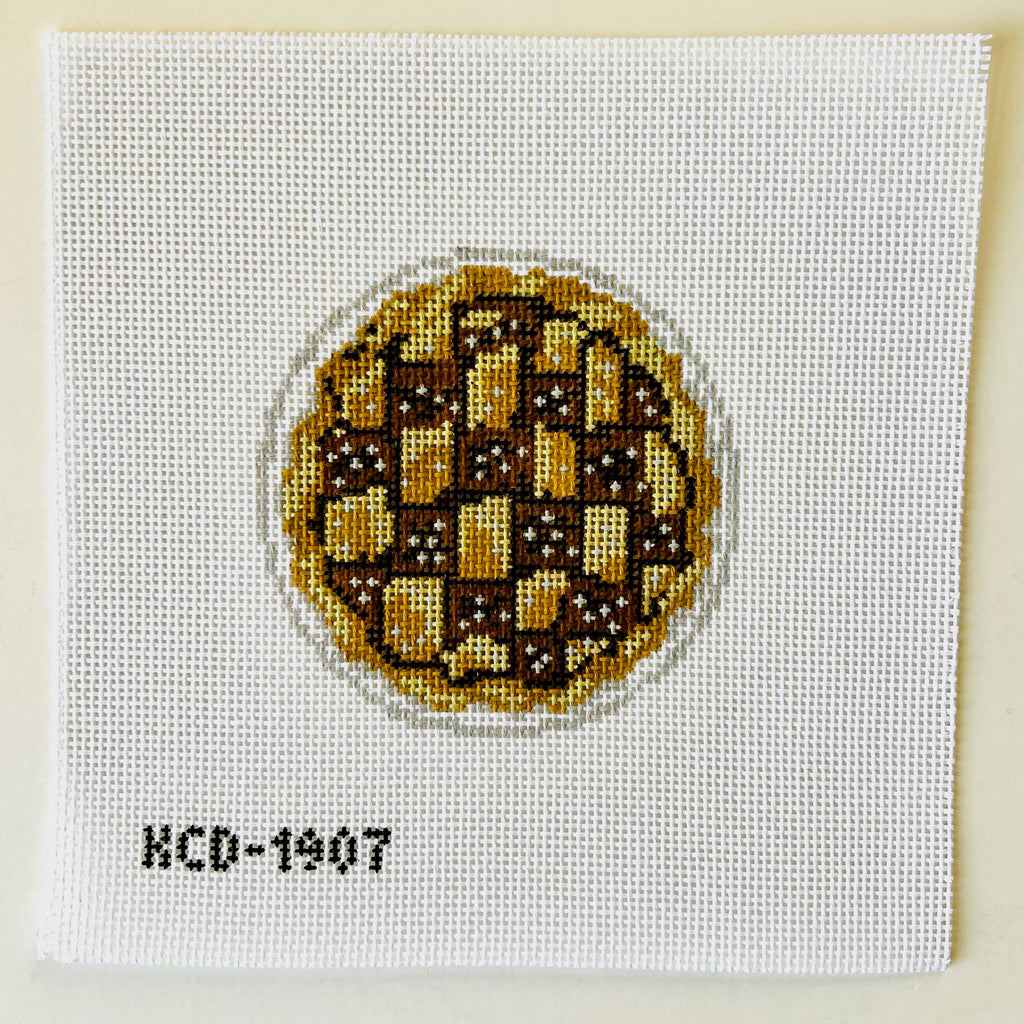 Apple Pie Canvas - KC Needlepoint