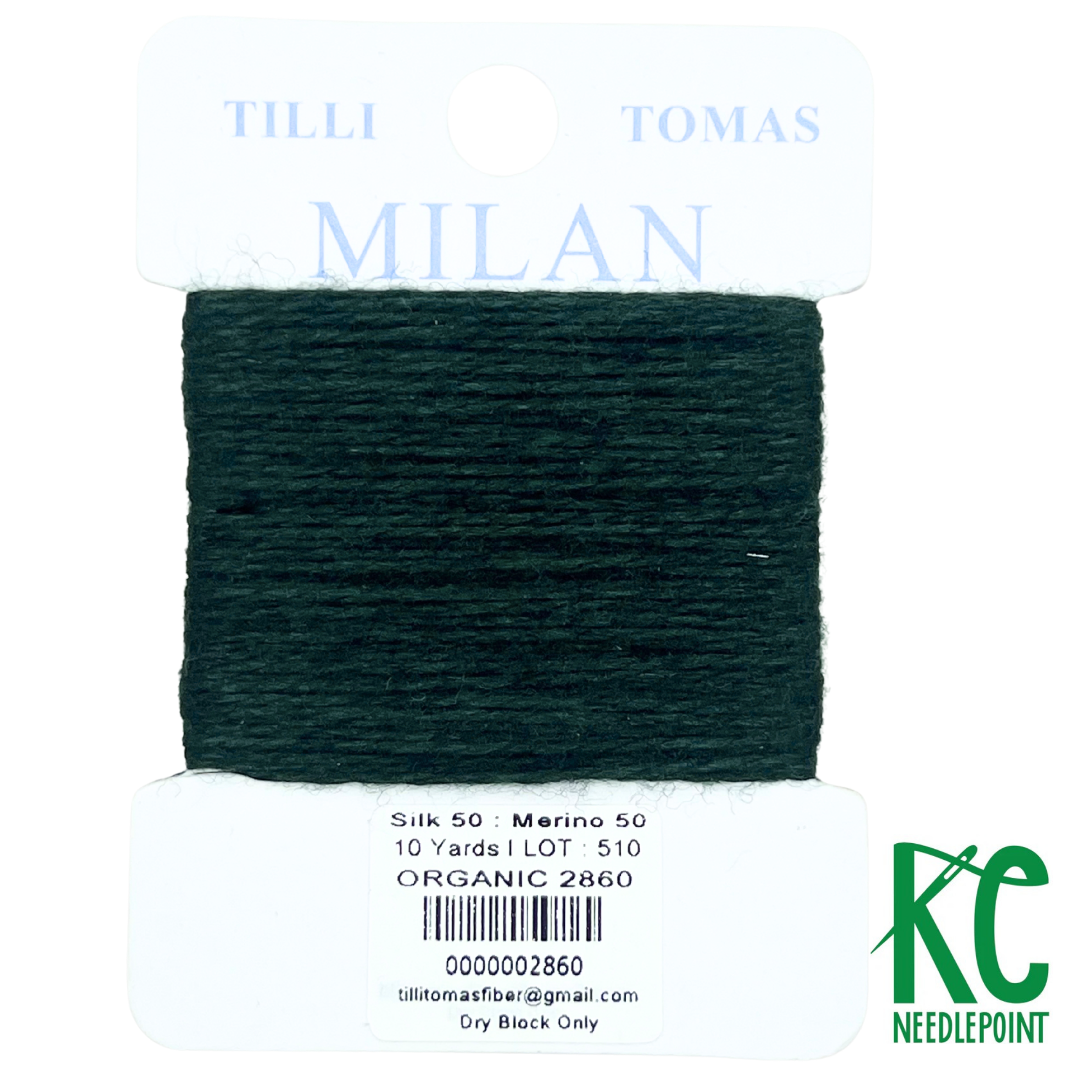 Milan Card 2860 Organic - KC Needlepoint