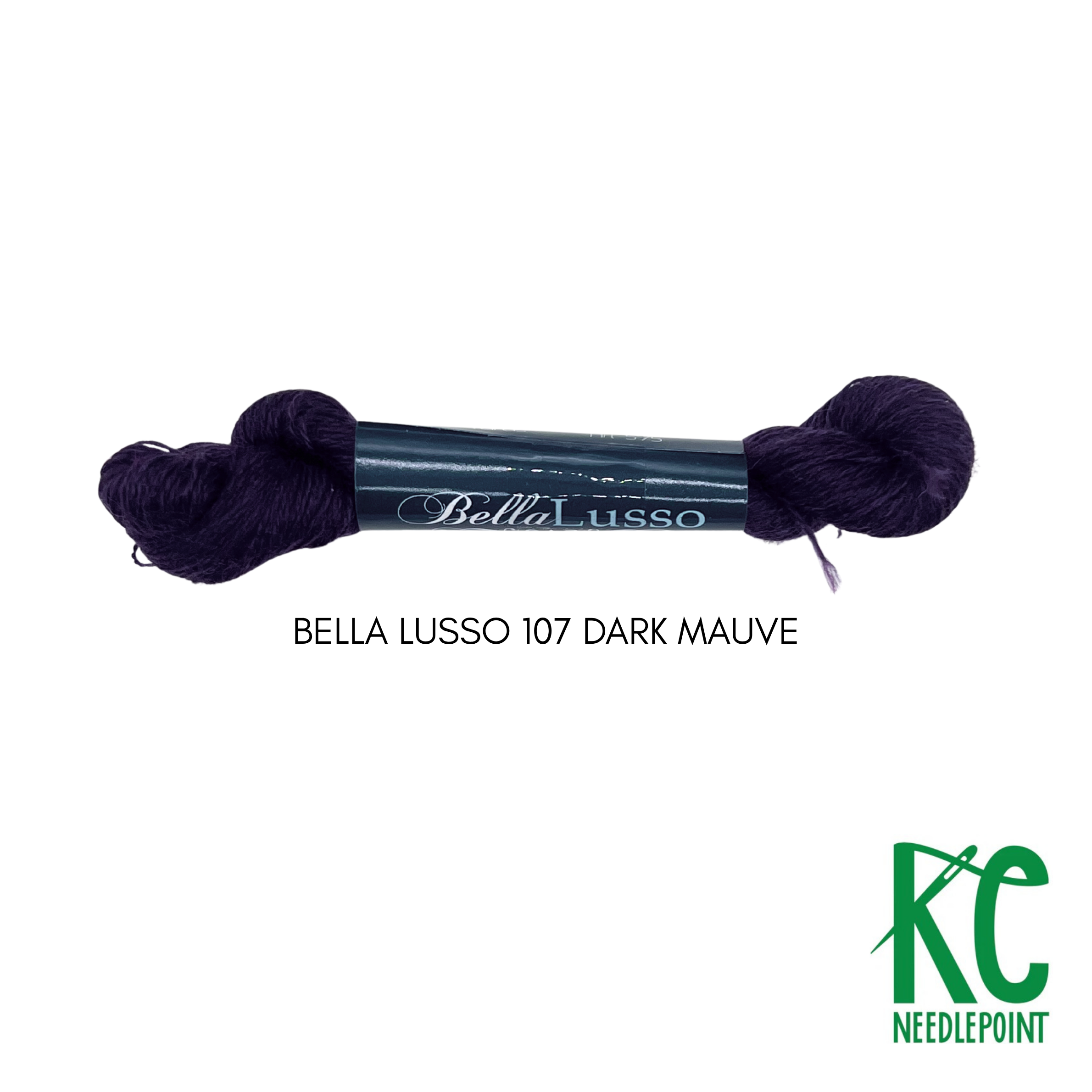 Bella Lusso Merino Wool 107 Dark Mauve - KC Needlepoint