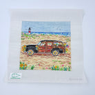 Island Woody Large Needlepoint Canvas - KC Needlepoint