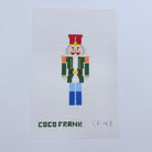 Green Nutcracker Canvas - KC Needlepoint