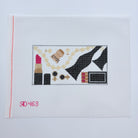 Black Tie Clutch Insert - KC Needlepoint