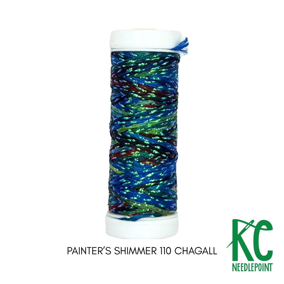 Painter's Shimmer 110 Chagall - KC Needlepoint