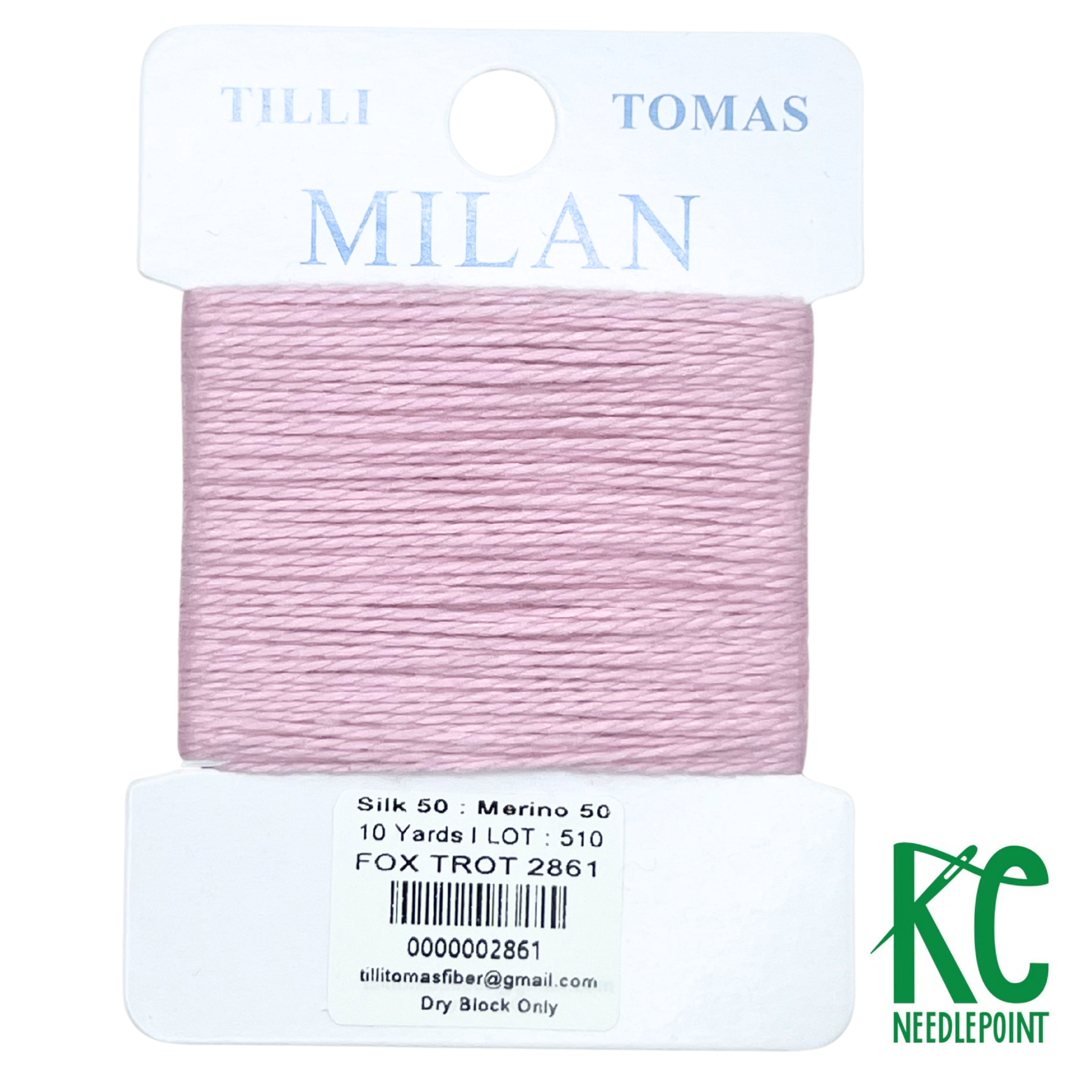 Milan Card 2861 Fox Trot - KC Needlepoint