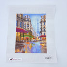 Paris Street Scene Canvas - KC Needlepoint