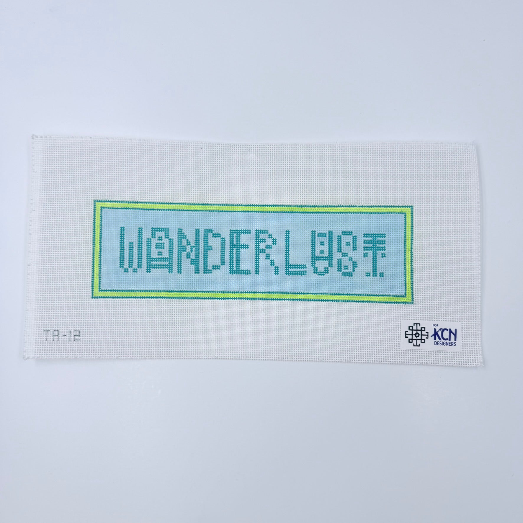 Wanderlust Needlepoint Canvas - KC Needlepoint