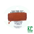 Vineyard Silk Card G2028 Flame - KC Needlepoint