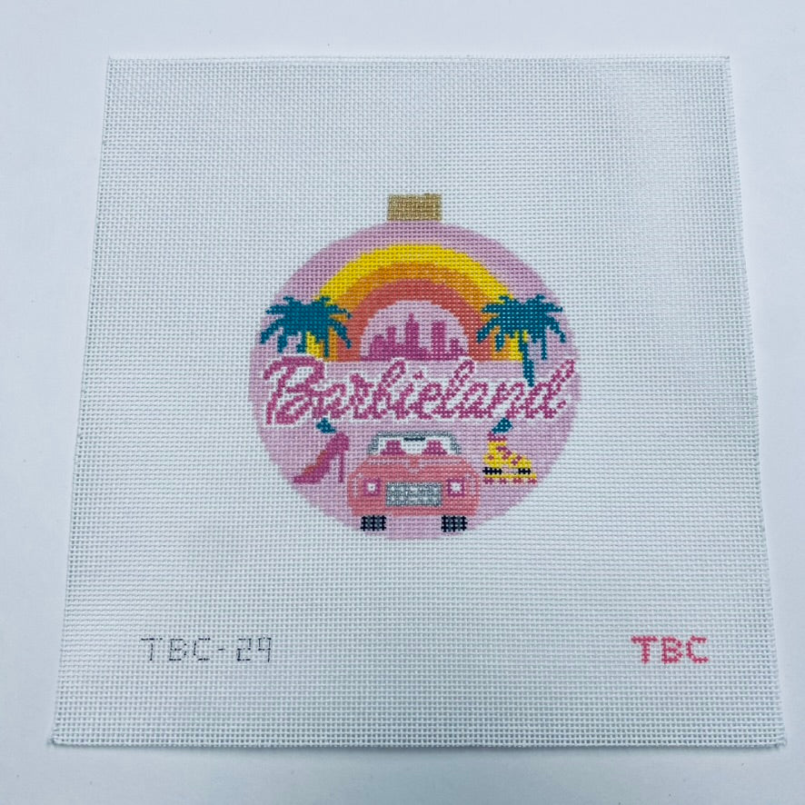 Barbieland Canvas - KC Needlepoint