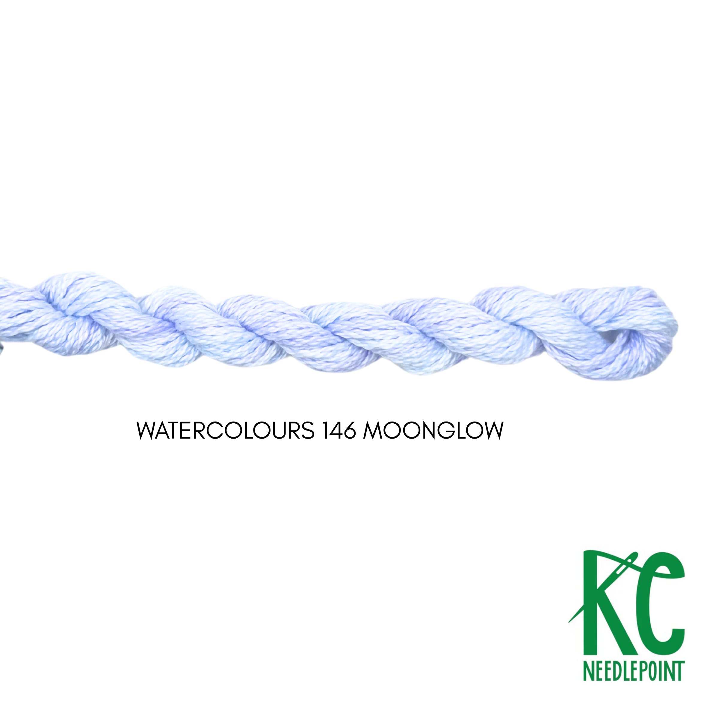 Watercolours 146 Moonglow - KC Needlepoint