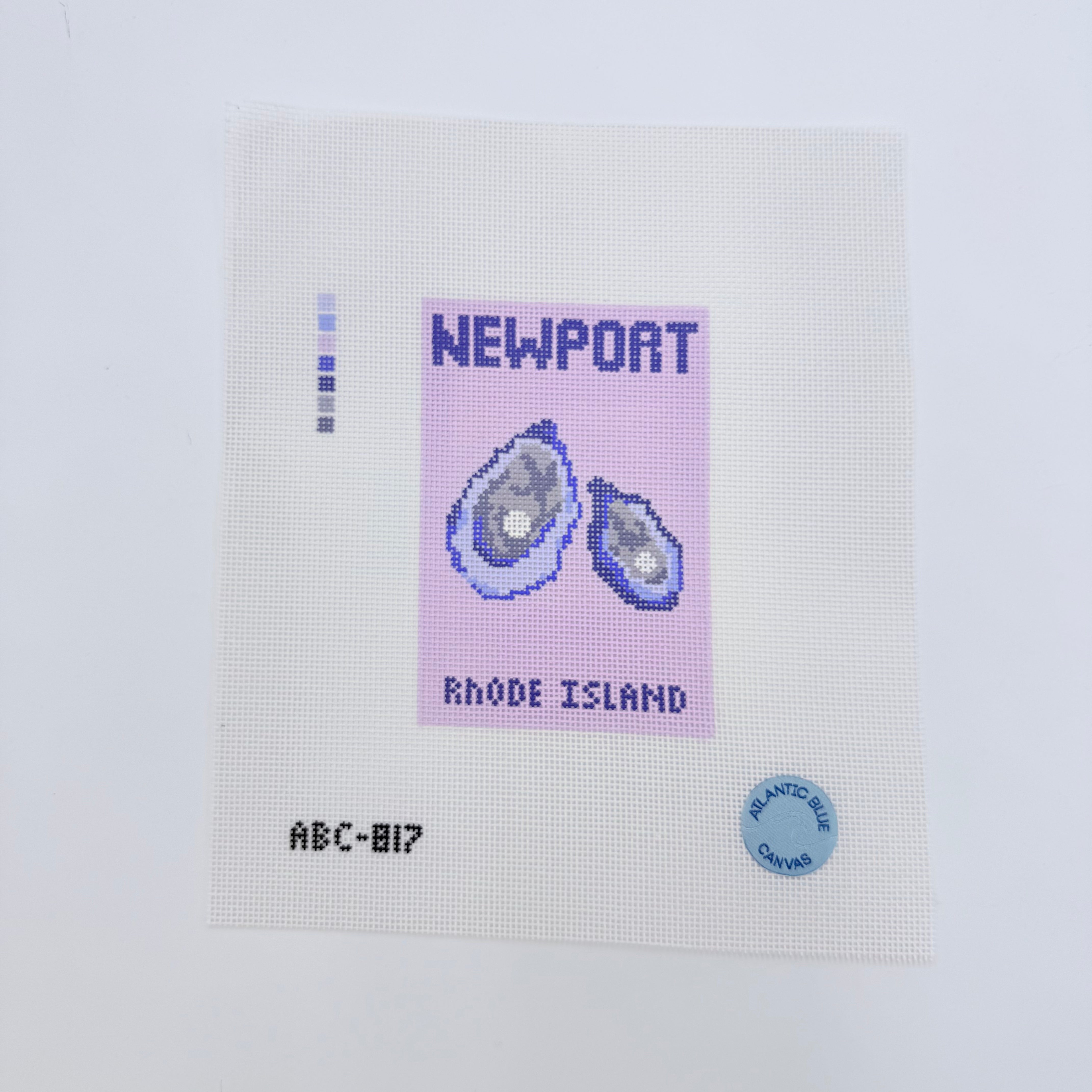 Newport Travel Book Canvas - KC Needlepoint