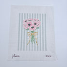 Blushing Bouquet Needlepoint Canvas - KC Needlepoint