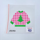 Check Tree Pullover - KC Needlepoint