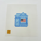US Flag Painted Lady Canvas - KC Needlepoint