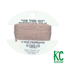 Vineyard Silk Card G2035 Champagne - KC Needlepoint