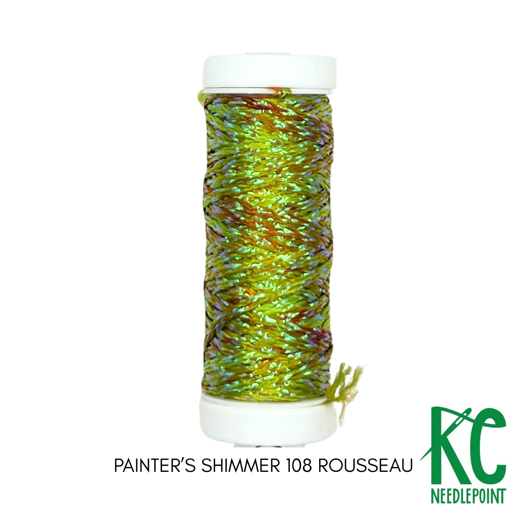 Painter's Shimmer 108 Rousseau - KC Needlepoint