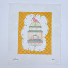 Free Bird Needlepoint Canvas - KC Needlepoint