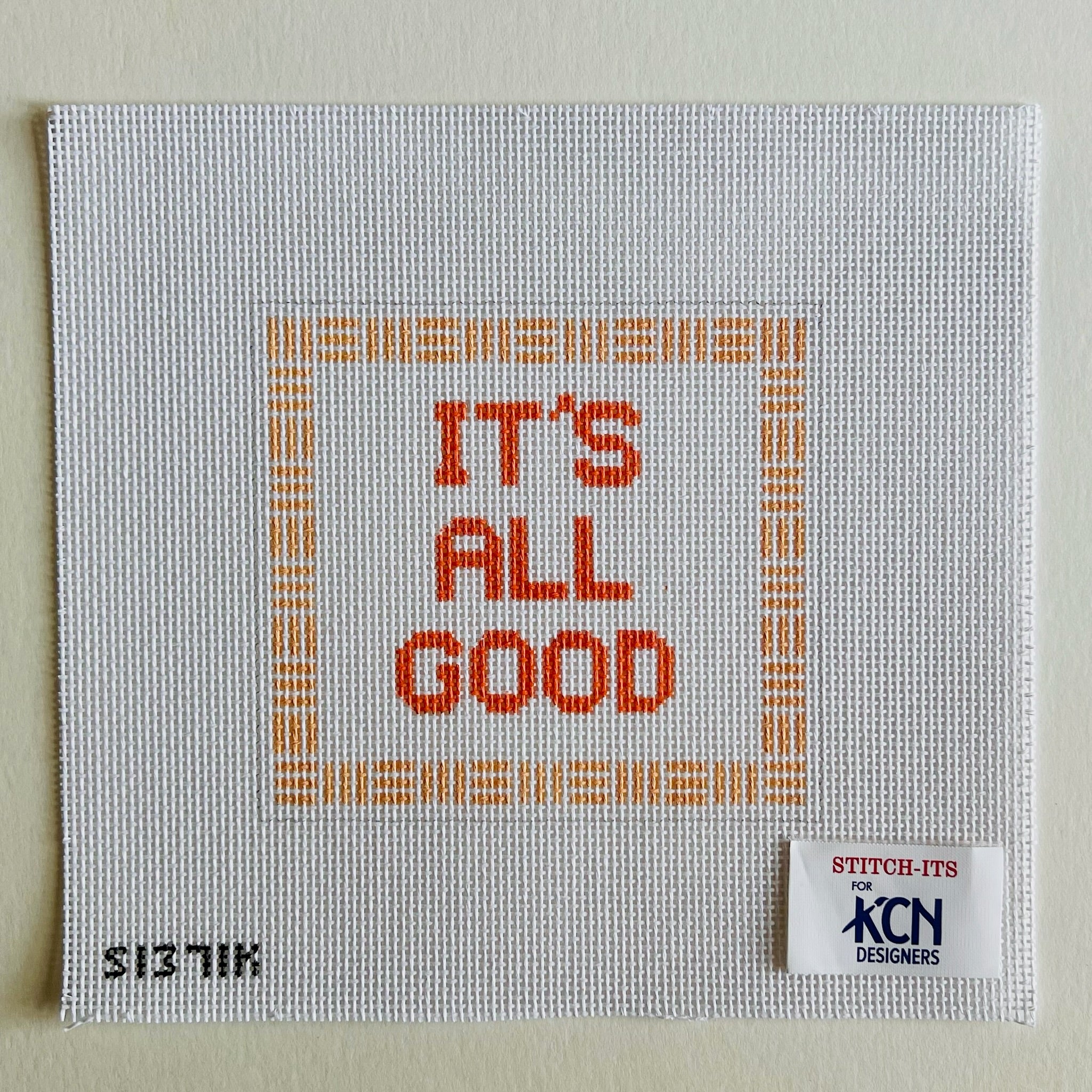 It's All Good Canvas - KC Needlepoint