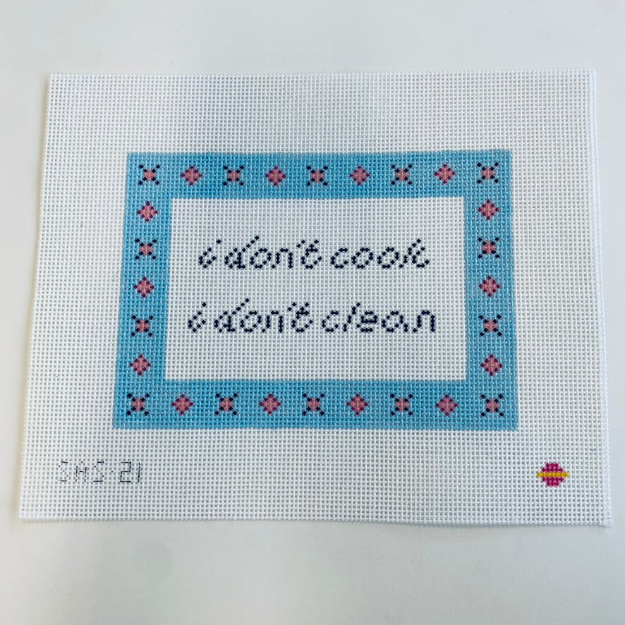 How I Got This Ring Canvas - KC Needlepoint